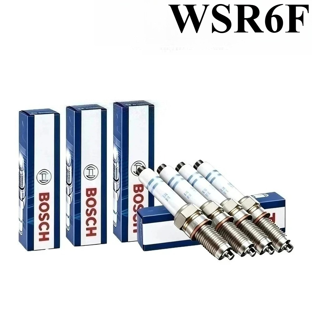 Bosch Spark Plug Copper - Bosch WSR6F Koperen Kernweerstand Bougie Gebruikt