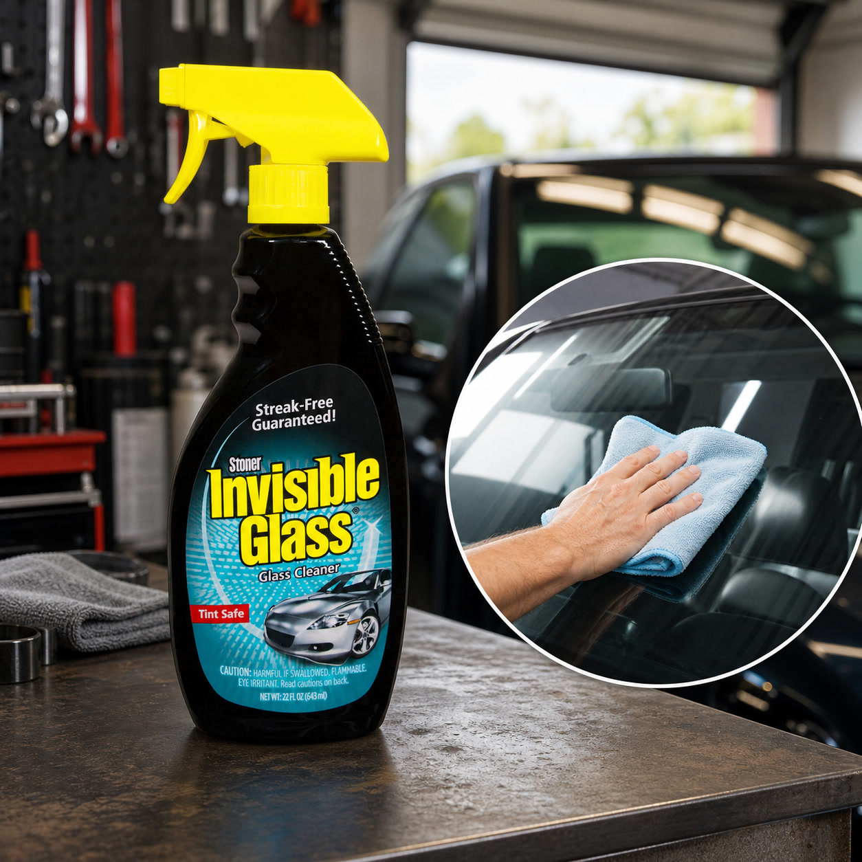 Premium streepvrije glasreinig - Glass Cleaner Streak recensie en prijs
