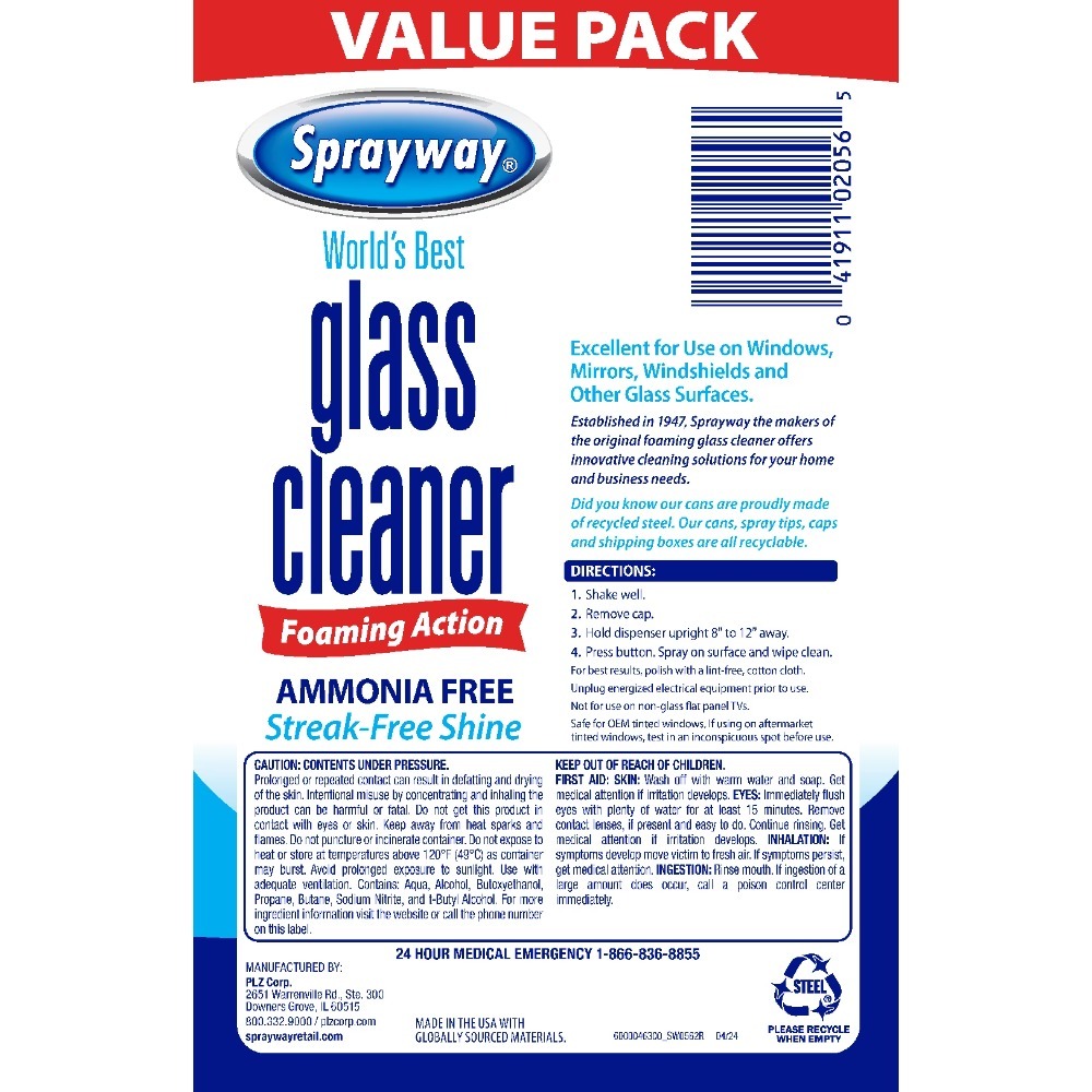 Glasreiniger Schuimende Aeroso - Glass Cleaner Streak recensie en prijs