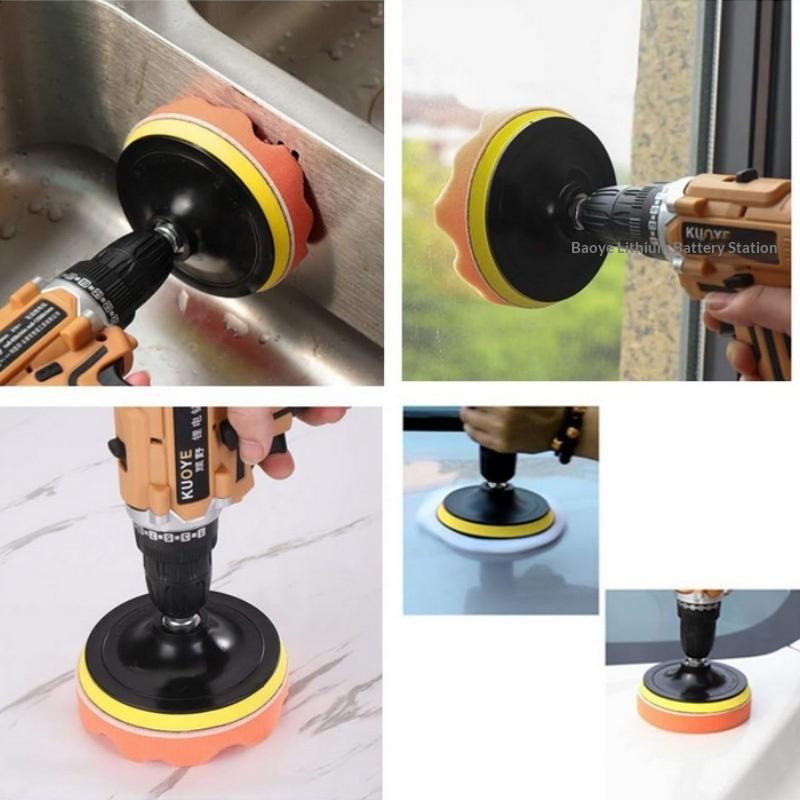 6 Stuks Foam Pad Buffer Kit Po - Polish Pad Set Buffer recensie en prijs