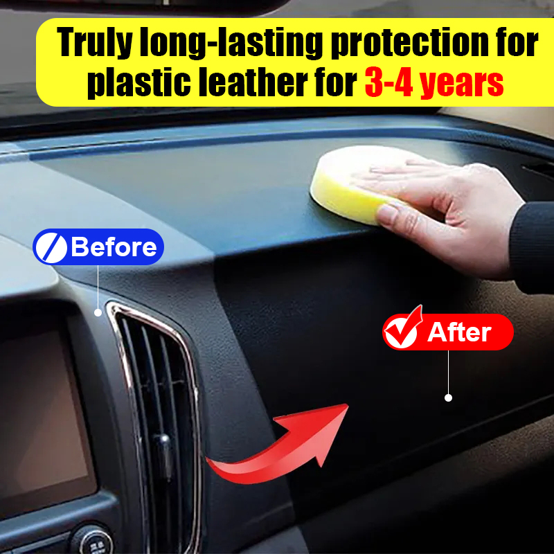 Auto Plastic Restorer Terug na - Leather Cleaner Interior recensie en prijs