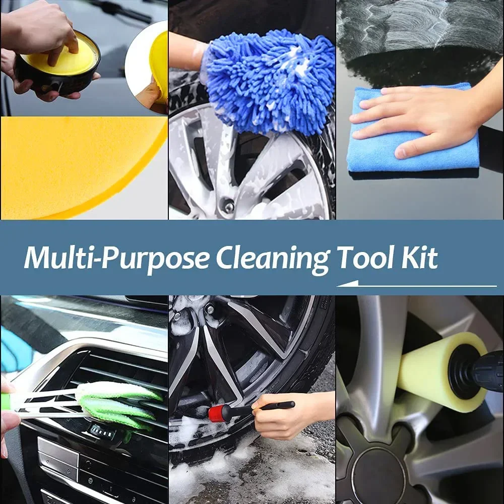 Nieuwe Auto Detaillering Clean - Detailing Brush Set recensie en prijs