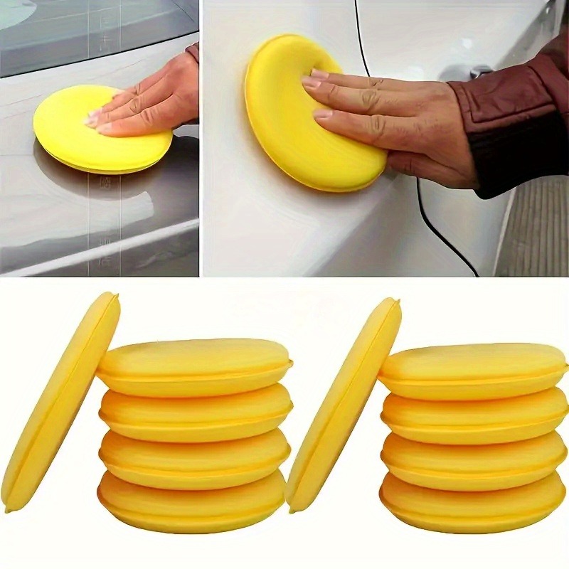 1/5 STUKS 10 cm ronde autowasa - Wax Applicator Pad recensie en prijs
