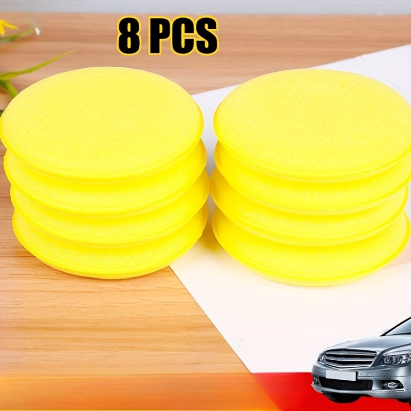 1/5 STUKS 10 cm ronde autowasa - Wax Applicator Pad recensie en prijs
